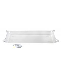 Glo-Ice acrylic buffet serving and display bowls for catering 